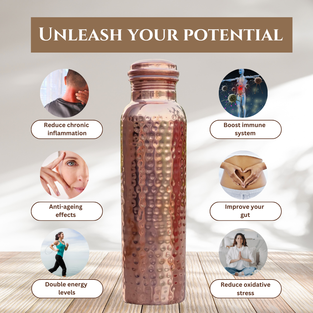 Himalayan Ayurvedic Pure Copper Bottle