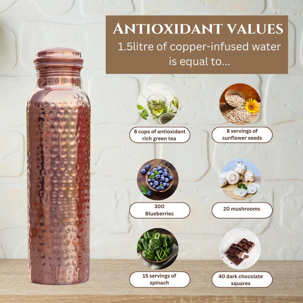 Himalayan Ayurvedic Pure Copper Bottle